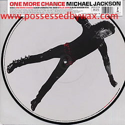 Michael Jackson - One More Chance / Billie Jean -picture Disc-