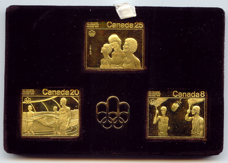 Timbres Olympique Montreal 1976
